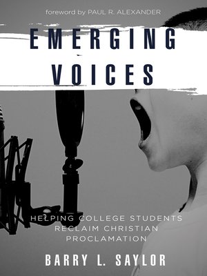 cover image of Emerging Voices